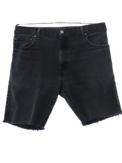 1990's Mens Denim Jeans Cut Off Shorts