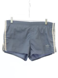 1980's Mens Totally 80s Adidas Short Shorts