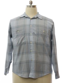 1980's Mens Levis Silver Label Big E Shirt