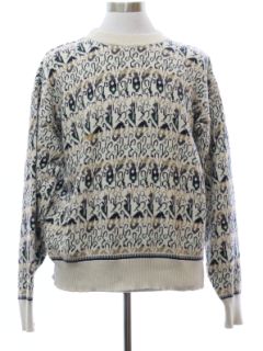 1980's Mens Cosby Style Sweater