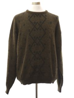 1980's Mens Totally 80s Cosby Style Sweater