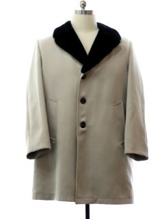 1960's Mens Zero King Mod Car Coat Jacket