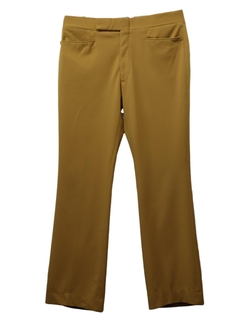 1970's Mens Flared Mod Leisure Pants