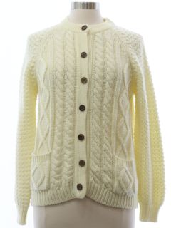 1960's Womens Cardigan Sweater