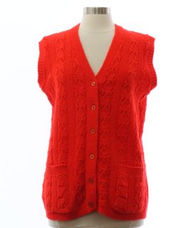 1960's Womens Sweater Vest
