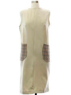 1970's Womens Mod Knit Dress Set
