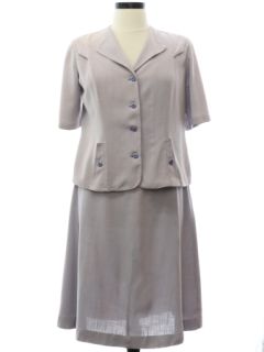 1980's Womens 40s Inspired Suit