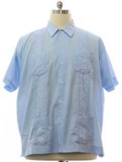 1990's Mens Guayabera Shirt