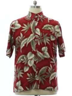 1990's Mens Rayon Hawaiian Shirt