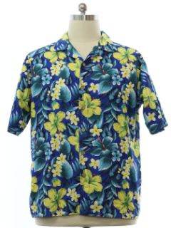 1990's Mens Island Style Shirt