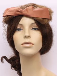 1960's Womens Accessories - Evelyn Varon Fur Hat