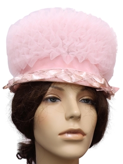 1960's Womens Accessories - Paris Boutique Hat