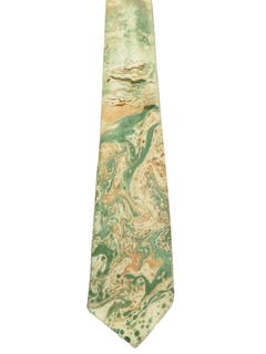 1970's Mens Psychadelic Wide Disco Kipper Necktie