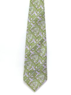 1970's Mens Resillio Extra Wide Disco Kipper Necktie
