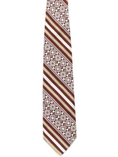 1970's Mens Don Loper Wide Disco Necktie