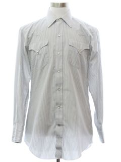 1980's Mens H-Bar-C Western Shirt
