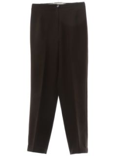 1970's Womens Brown Knit Pants