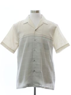 1980's Mens Mervyns Totally 80s Sport Shirt