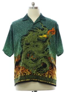 1990's Mens Club/Rave Dragon Shirt