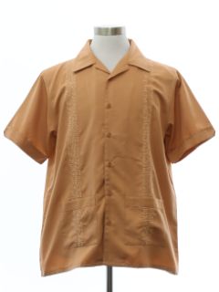 1990's Mens Guayabera Shirt