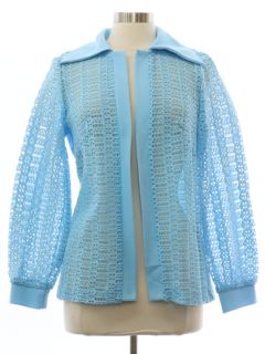 1970's Womens Mod Shirt Jacket