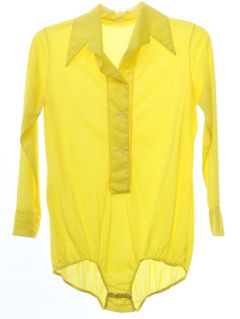 1970's Womens Mod Onesy Shirt