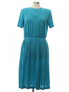1980's Womens Totally 80s Secretary Dress