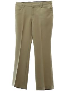 1970's Mens Panhandle Slim Flared Western Style Leisure Pants