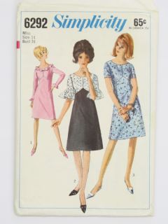 1960's Womens Sewing Pattern