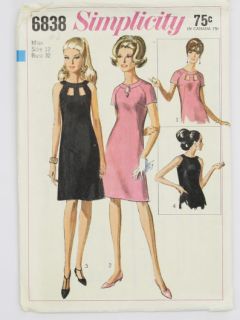 1960's Womens Sewing Pattern