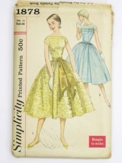 1950's Womens Sewing Pattern