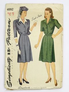 1940's Womens Sewing Pattern