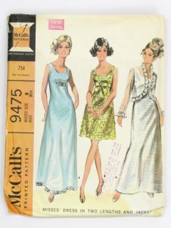 1960's Womens Sewing Pattern