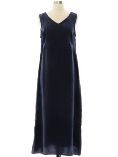1990's Womens Rayon Maxi  Dress