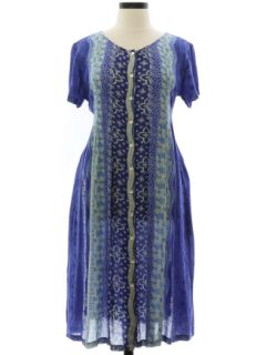 1990's Womens Rayon Dress