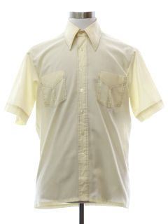 1970's Mens Mod Sport Shirt