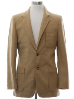 1970's Mens Knack Ultrasuede Blazer Sport Coat Jacket