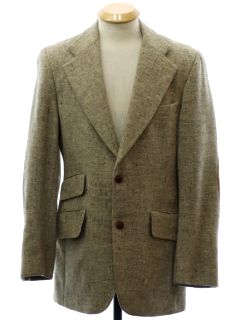 1970's Mens Zeidler and Zeidler Wool Blazer Sport Coat Jacket
