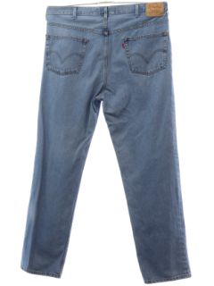 1990's Mens Levis 550 Relaxed Straight Leg Denim Jeans Pants