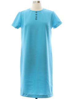 1960's Womens Mod Knit Dress