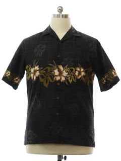 1990's Mens Cotton Hawaiian Shirt