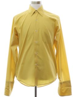 1960's Mens Mod French Cuff Shirt