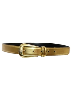 1990's Womens Accessories - Gold Belt