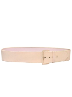 1980's Womens Accessories - Ice Pink Vinyl Belt