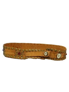 1970's WomensAccessories - Leather Hippie Belt