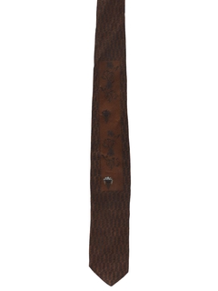 1960's Mens Skinny Rockabilly Necktie