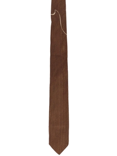 1960's Mens Skinny Rockabilly Necktie