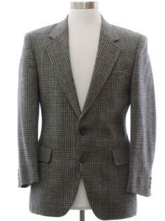 1980's Mens Calvin Klein Wool Blazer Sport Coat Jacket