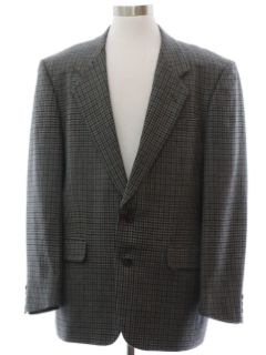 1980's Mens Pierre Balmain Designer Blazer Sport Coat Jacket