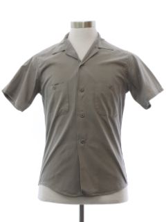 1950's Mens Gold Star Mod Work Shirt